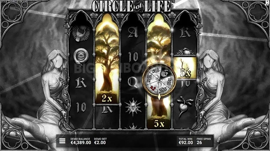 Welcome bonus with gold coins and ribbon